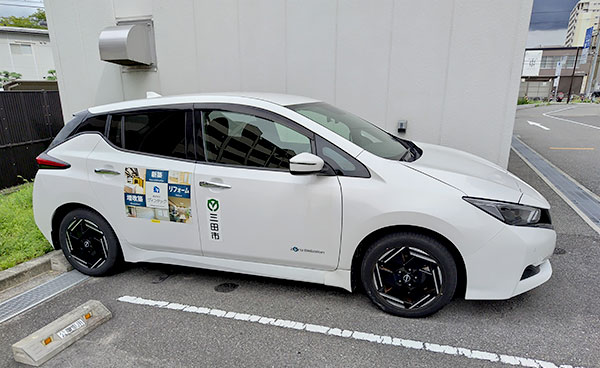 2026年三田市公用車広告